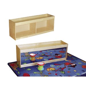 Daycare Toddler Ledge Portable 2 Compartment Cubby