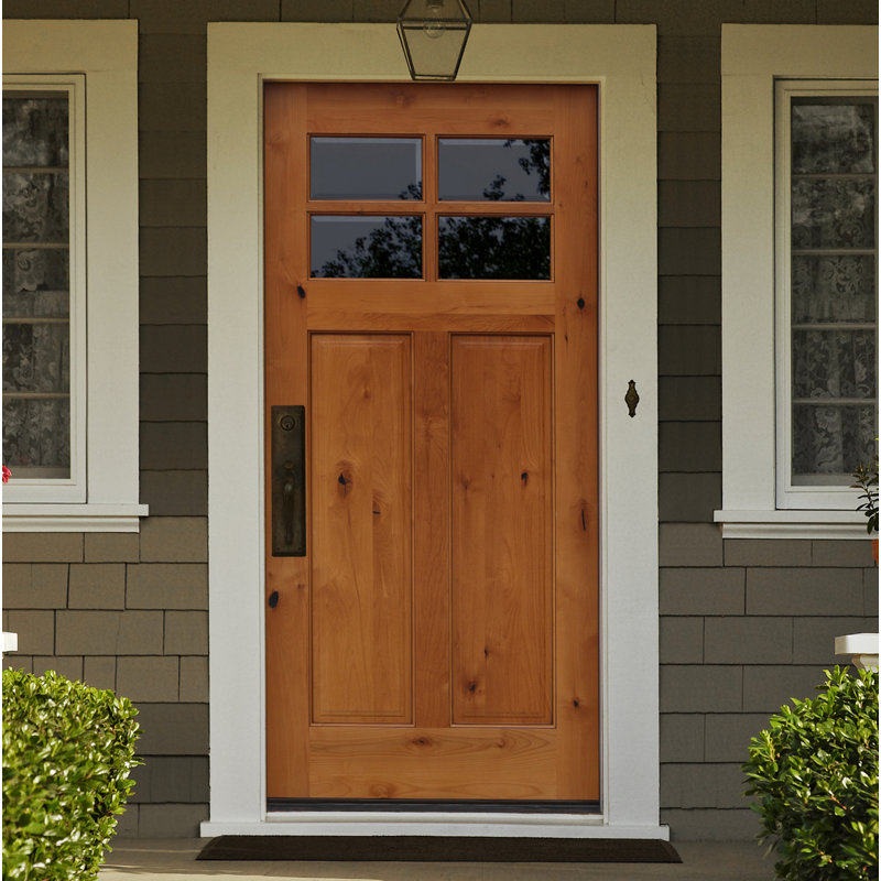 CreativeEntryways Shaker Craftsman 4 Lite Beveled Ready to