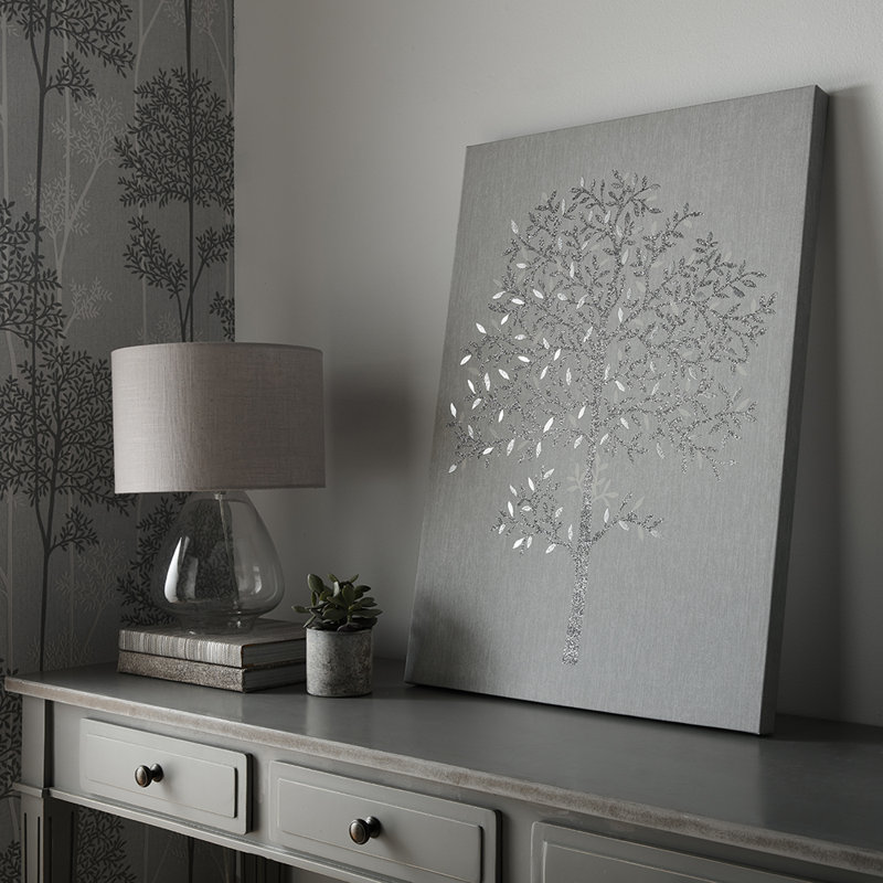 East Urban Home Eternal Tree Metallic And Glitter Graphic Art