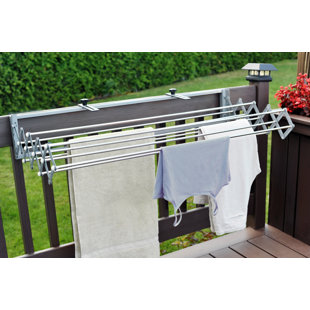 Outdoor Drying Racks You Ll Love Wayfair Smart Dryer Retractable Clothes Line