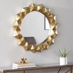 Brass Round Mirrors You Ll Love In 2021 Wayfair
