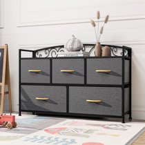 Grey metal dresser Clearance