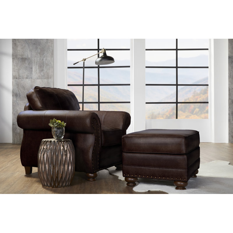 Canora Grey Macalla 47 W Faux Leather Armchair And Ottoman Reviews Wayfair Foley faux mohair grey dining chair. macalla 47 w faux leather armchair and ottoman