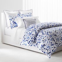 ralph lauren blue and white pillows