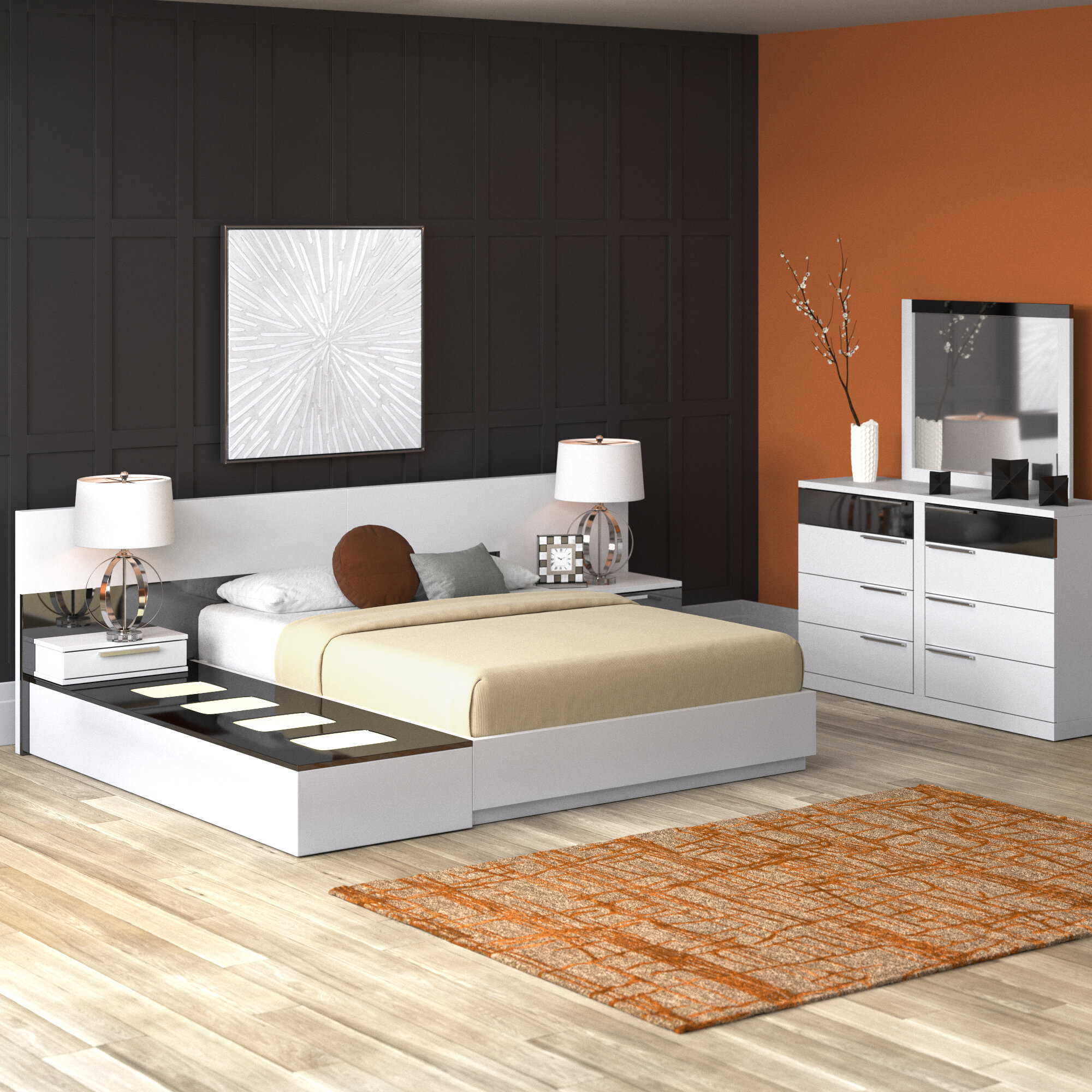 Orren Ellis Fleeton Bedroom Set Reviews Wayfair