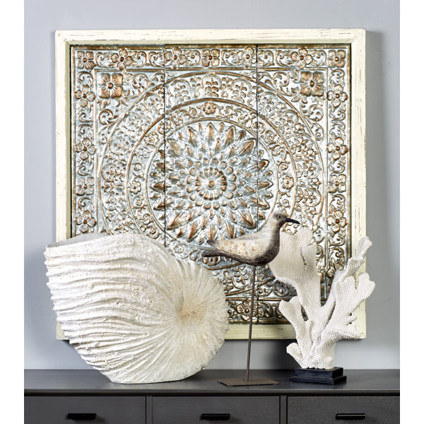 Medallion Metal Wood Wall Decor Reviews Joss Main