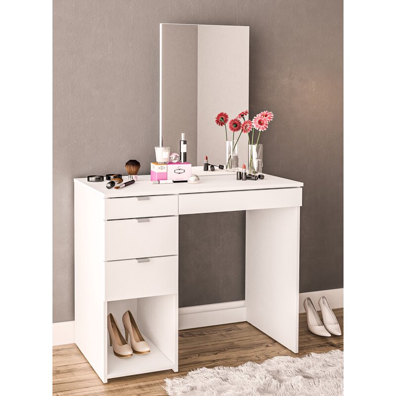 wayfair white dressing table