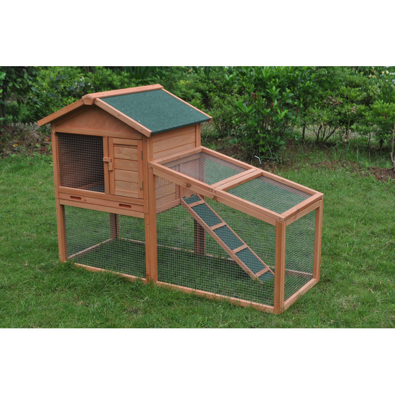 Dakota Wooden Pet House Chicken Coop With Chicken Run
