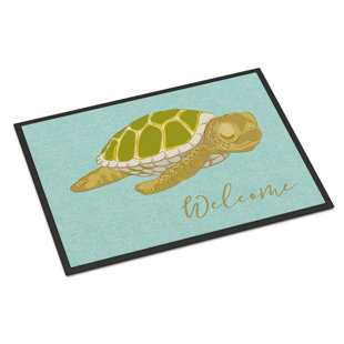 Sea Turtle Door Mats You Ll Love In 2021 Wayfair