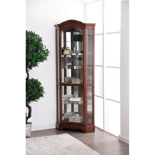 Go to store & view more images Lederer Traditional Style Wooden Corner Cabinet by Charlton Home