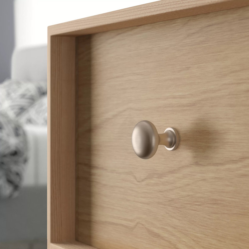 Wayfair Basics Cabinet Knobs And Pulls 1 1 4 Diameter Mushroom
