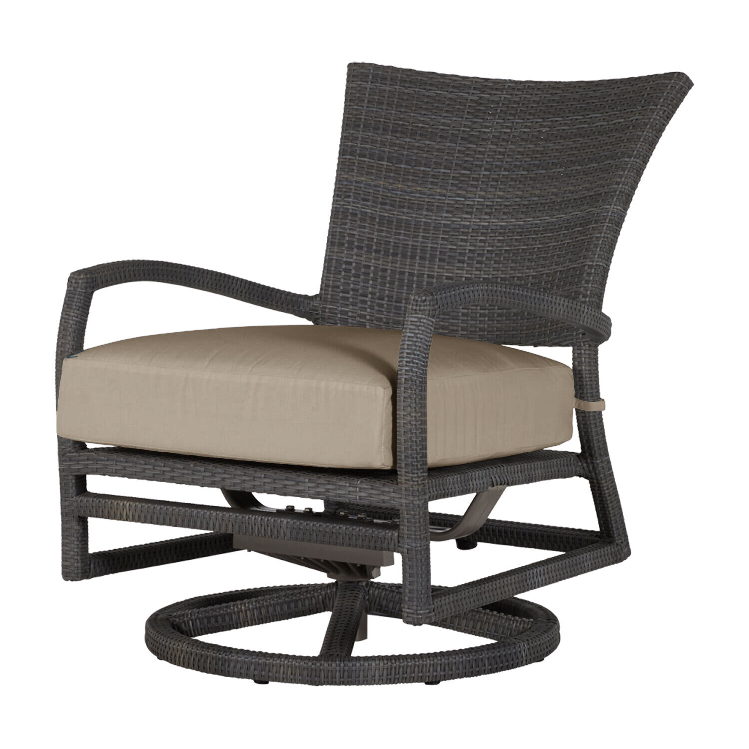 Summer Classics Skye Swivel Lounge Rocking Chair With Cushions Wayfair