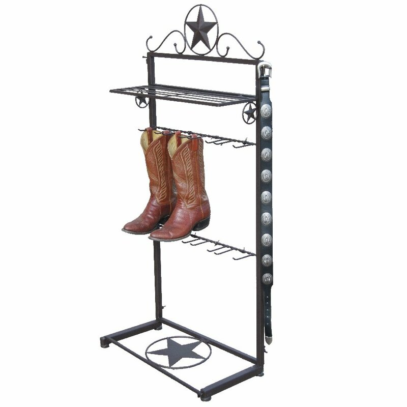 metal boot rack