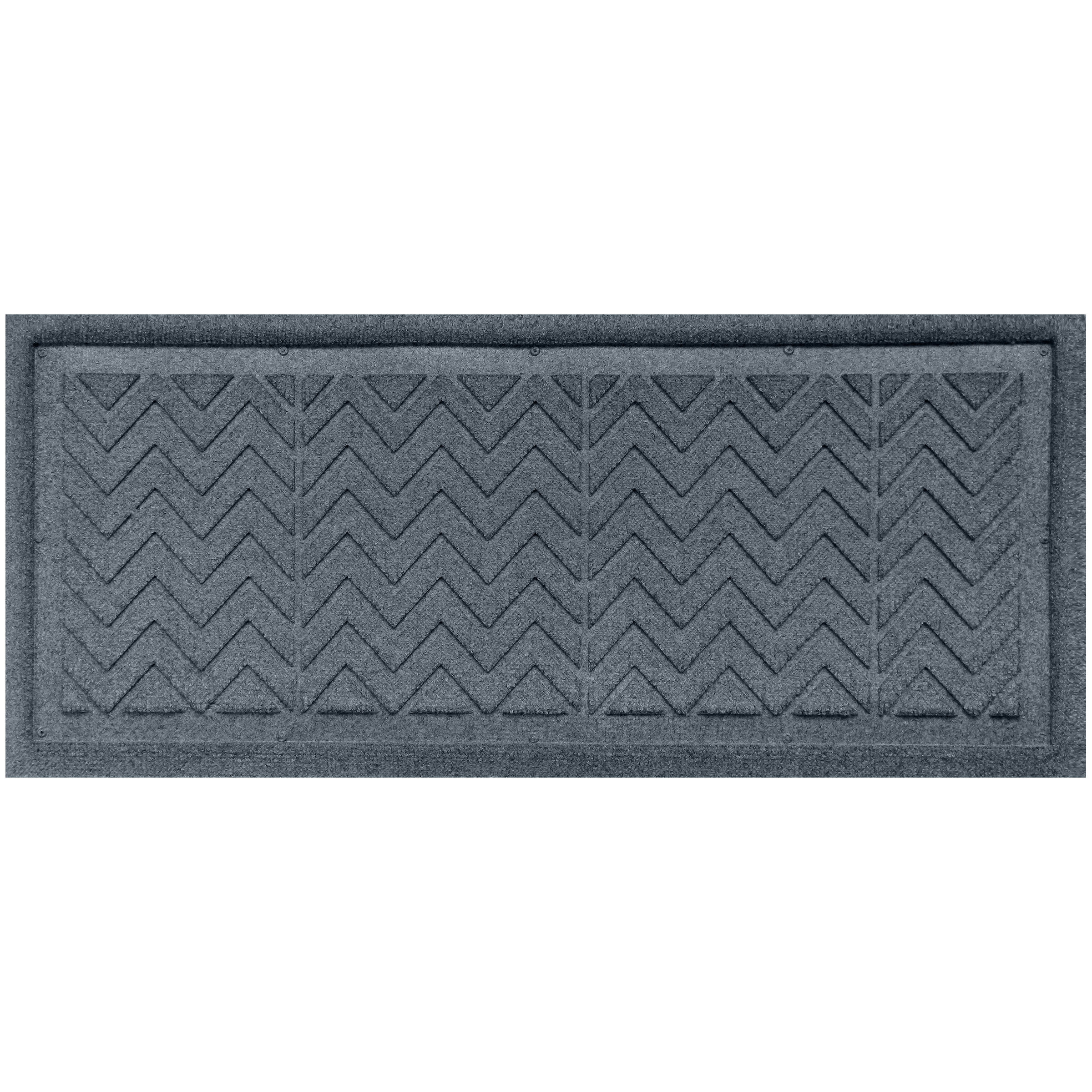 Beaupre Chevron 36 In X 15 In Non Slip Outdoor Boot Tray