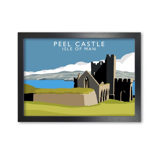 17 Stories Peel Castle Isle of Man by Richard O'Neill 