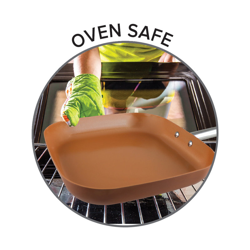 Volar Ideas 12 In Non Stick Frying Pan With Lid Wayfair