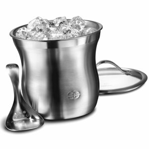 Barware 3 Piece Ice Bucket Set