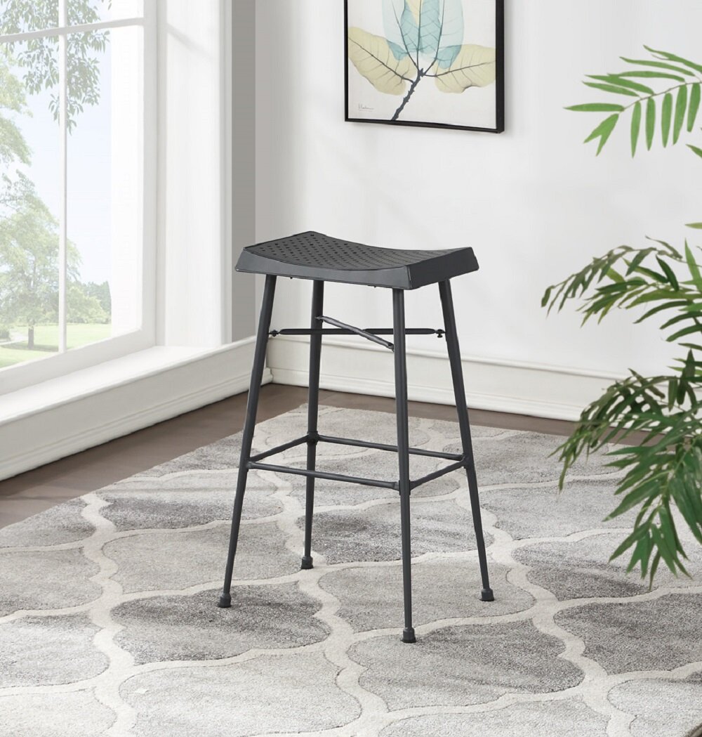 Williston Forge Sandoval Backless 31 Bar Stool Wayfair