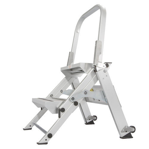 Wfx Utility Aadhya 2 Step Aluminum Step Stool With 300 Lb Load