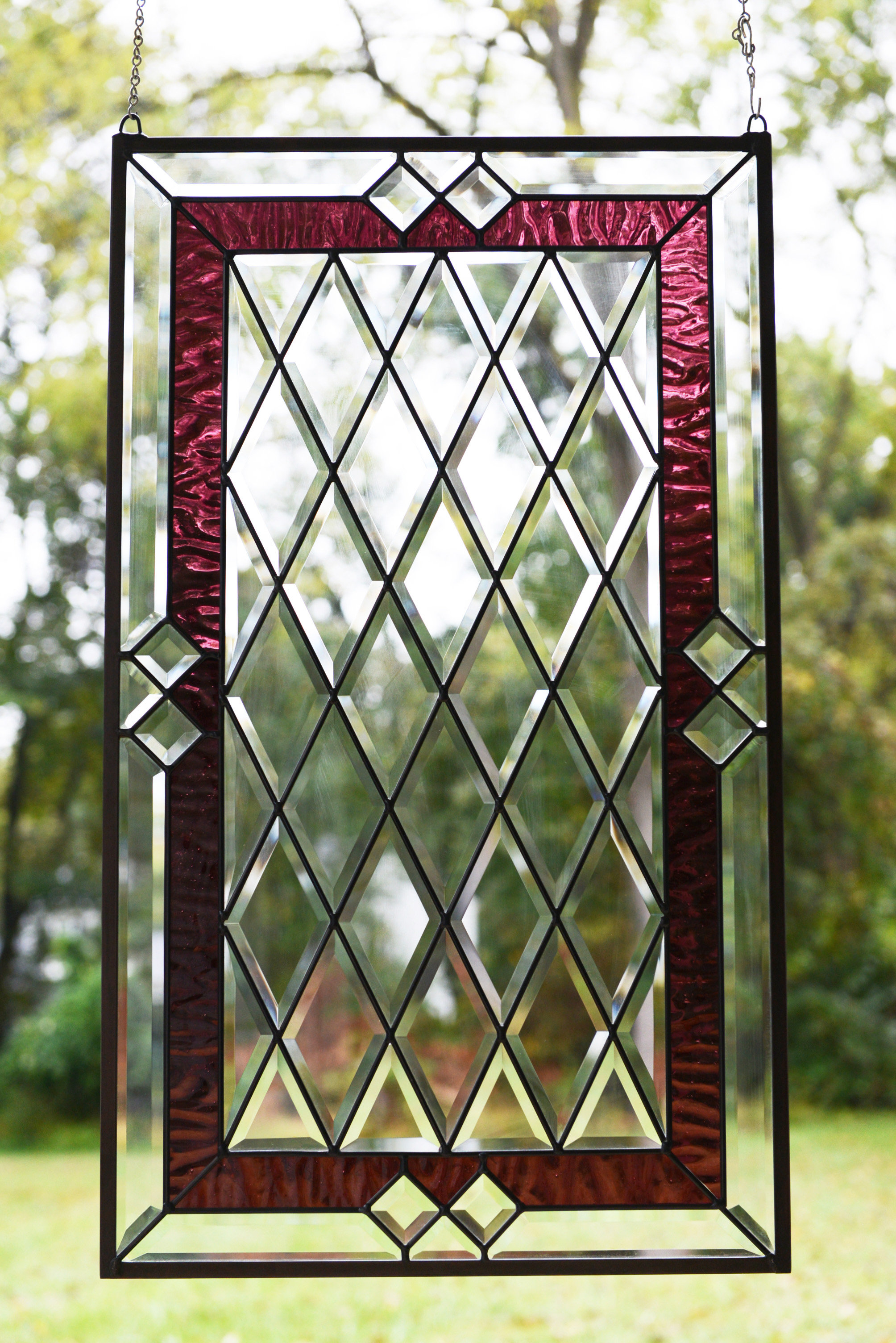 World Menagerie Stunning Stained Glass Window Panel & Reviews Wayfair