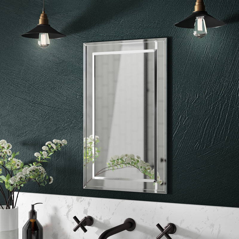 Greyleigh Graford Recessed Frameless Medicine Cabinet With 2 Adjustable Shelves Reviews Wayfair