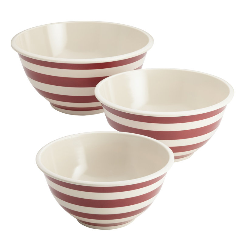 Paula Deen Pantryware 3 Piece Melamine Mixing Bowl Set Reviews