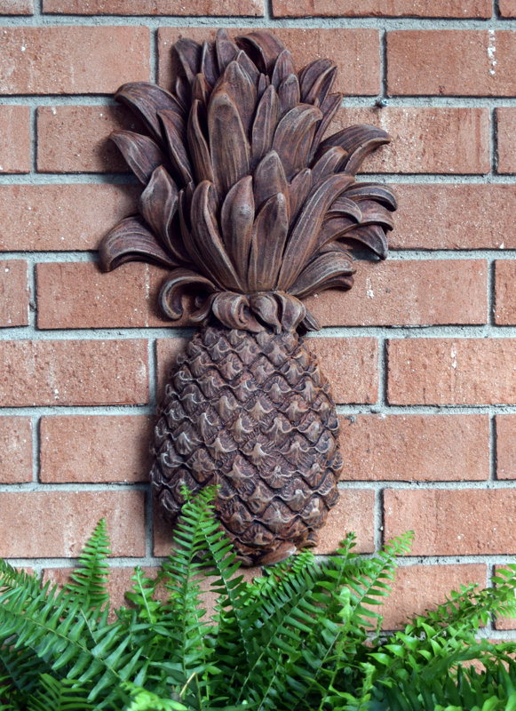 Pinele Garden Outdoor Decor Wayfair Outdoor Pinele Plaque Brick Wall Décor