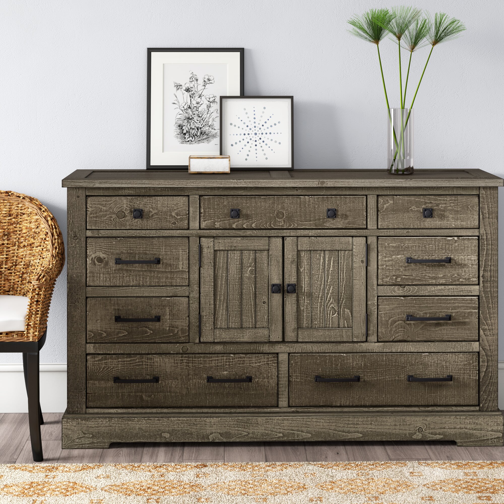 Annie 9 Drawer Combo Dresser