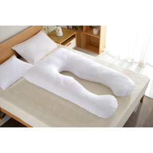 U Shaped Pregnancy Polyfill Body Pillow by Alwyn Home