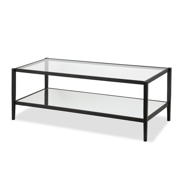 Modern Contemporary Mirrored Cube Coffee Table Allmodern