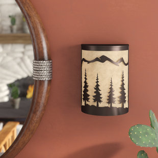 Best Jennings 1-Light Glass Shaded Wall Sconce By Loon Peak Wall Lights Jennings 1-Light Glass Shaded Wall Sconce By Loon Peak Wall Lights