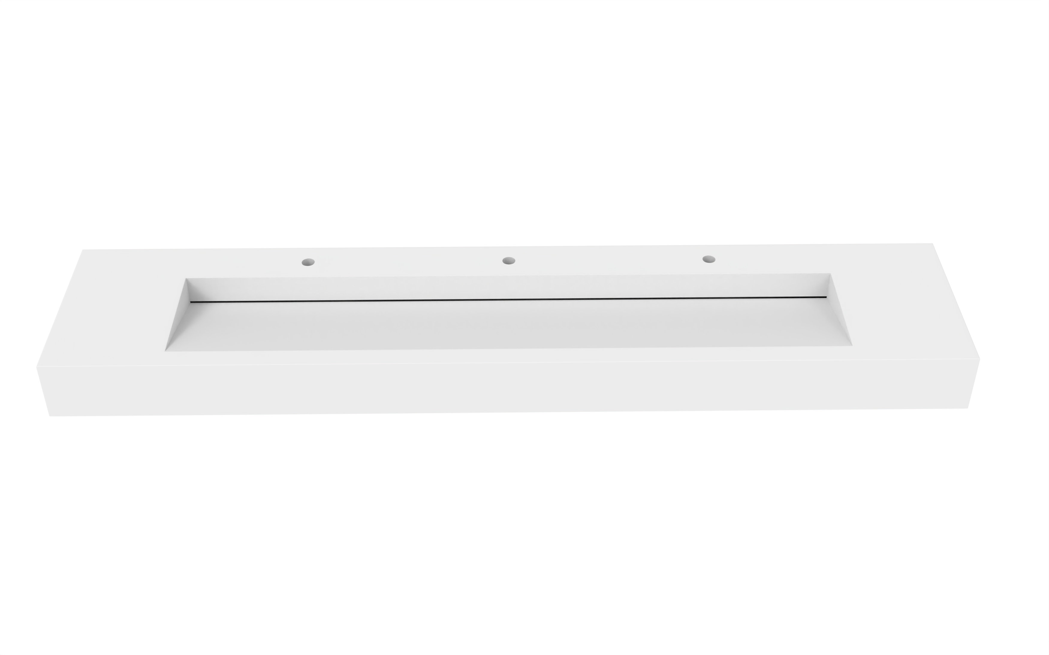 CastelloUSA 84" Wall Mounted Ramp Basin Bathroom Sink Wayfair