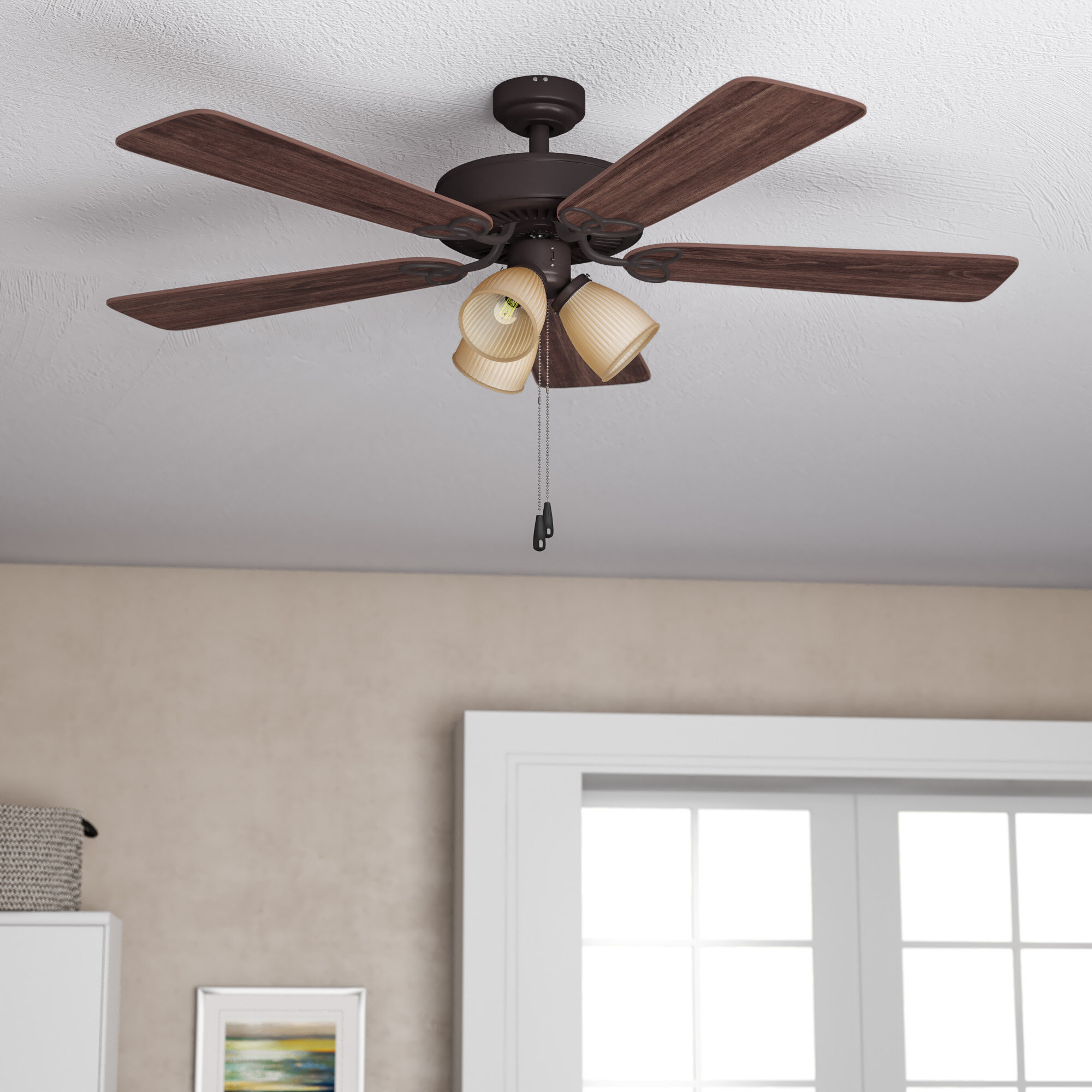 Charlton Home 52 Cumberbatch 5 Blade Led Ceiling Fan Reviews