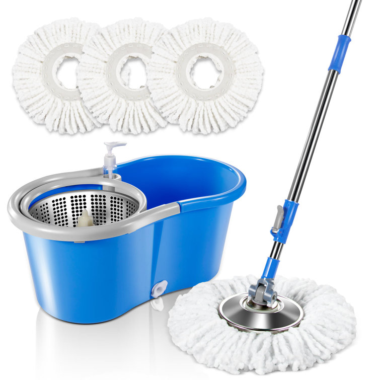 dilemma over het algemeen Verlaten MASTERTOP Blue Mop And Bucket Wringer Set | Wayfair