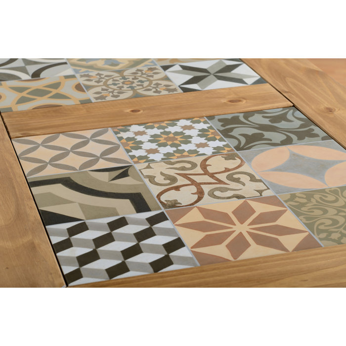 Boundary Ridge Tile Top Dining Table Boundary Ridge Tile Top Dining Table