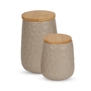LUNA VOW Japanese-style Storage Pots Tea coffee Canisters Ceramic Jars #08 