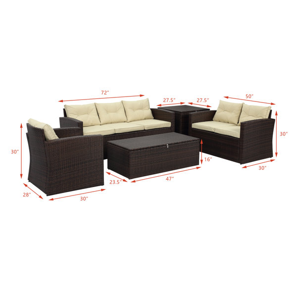arlington piece sofa seating group with cushions