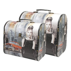 2-tlg. Box-Set Audrey Hepburn aus Kunstleder von..