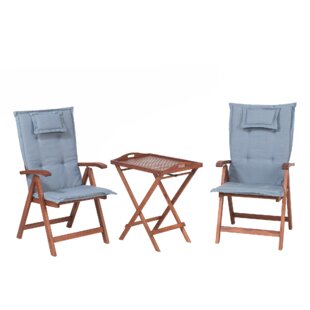Khanna 2 Seater Bistro Set With Cushions Image