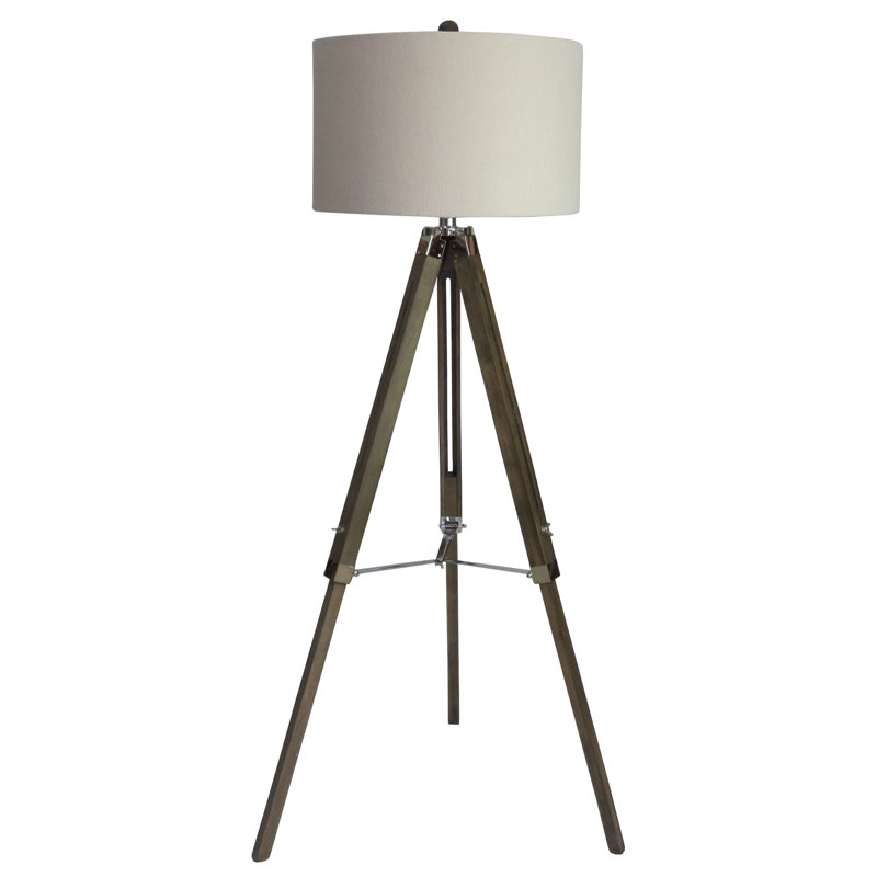 Breakwater Bay Dalke Classic Structured 60 Tripod Floor Lamp Reviews Wayfair