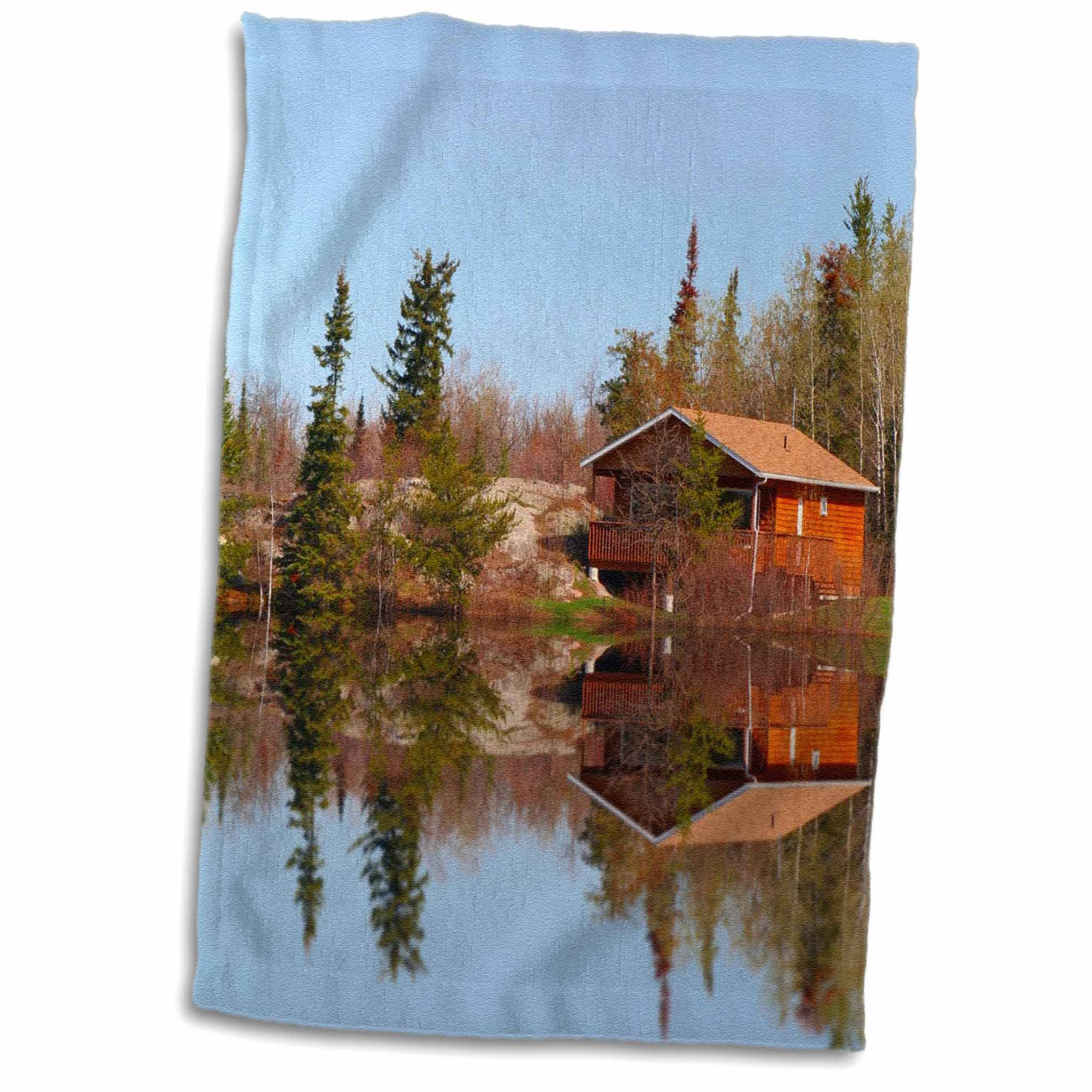 Symple Stuff Rustic Cabin Reflections Towel Wayfair