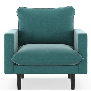 Go to store & view more images Brayden Studio Robles Mod Velvet Armchair