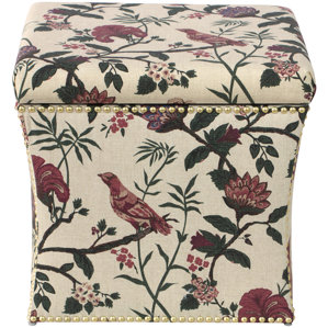 Eliza Nail Button Storage Ottoman by D..