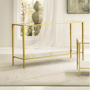 Gilt Console Table by Modern History Home Read Reviews
