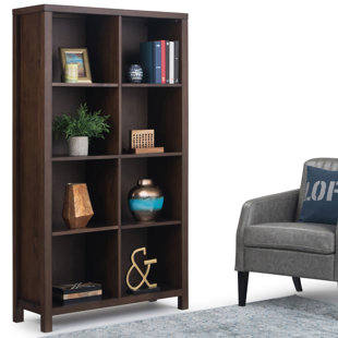Mcadams Standard Bookcase by Millwood Pines