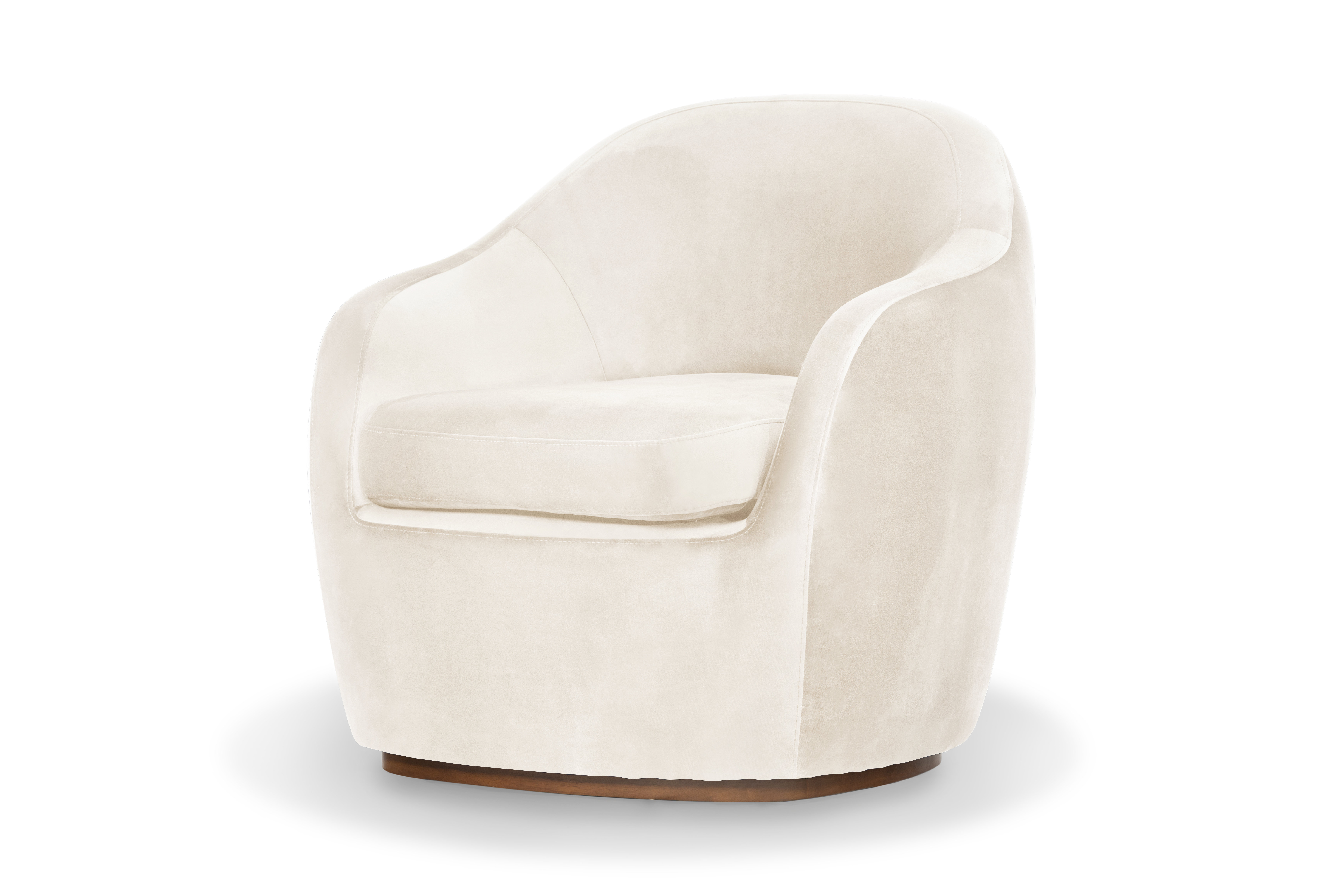 Allmodern Darlene 35 Wide Velvet Barrel Chair Wayfair
