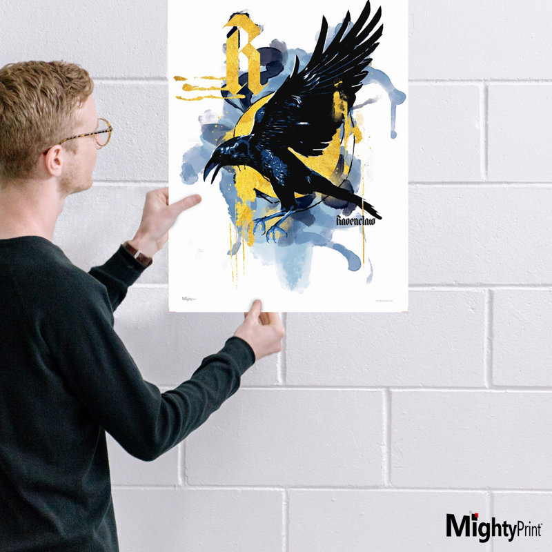 Mightyprint Harry Potter House Urban Watercolor Ravenclaw Wall