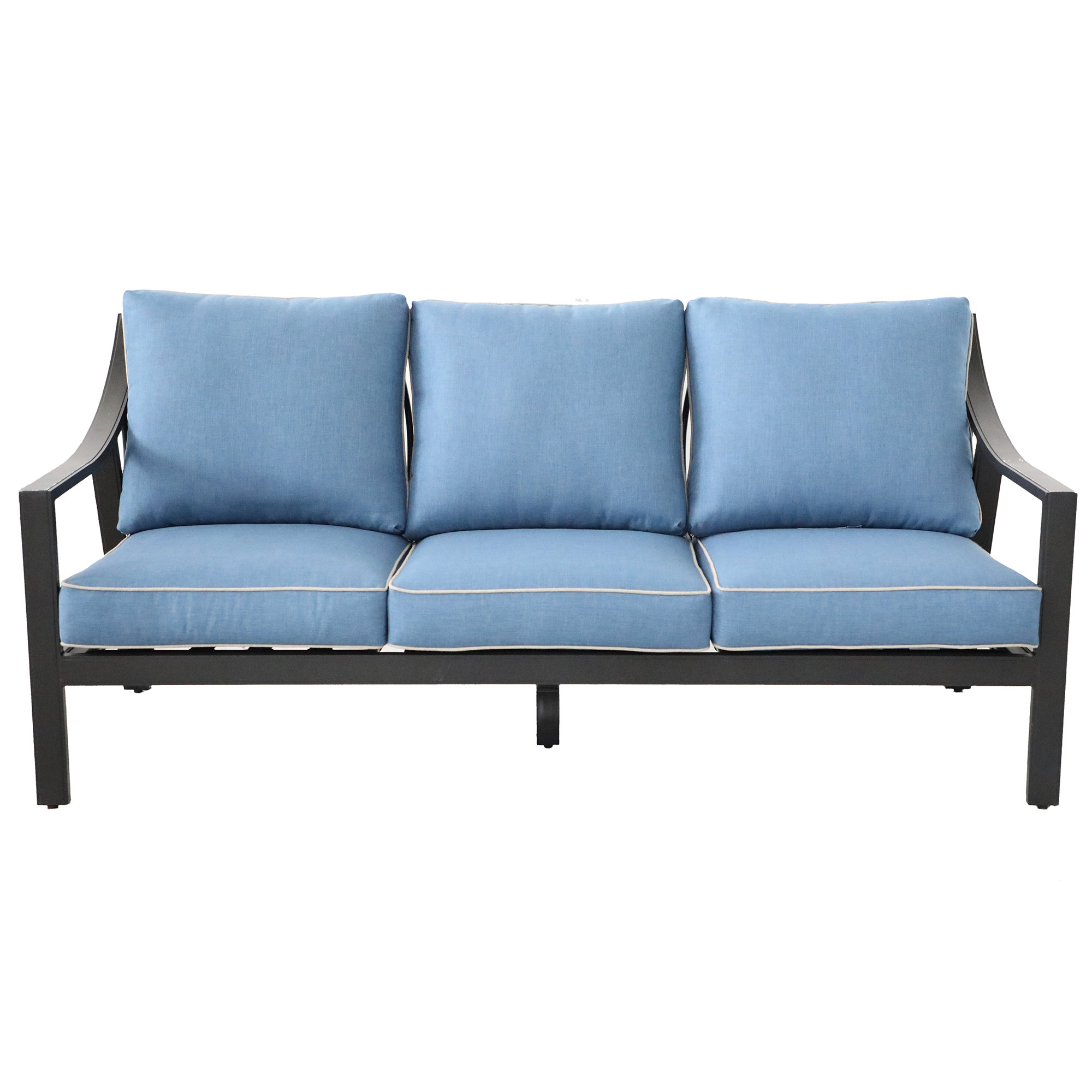 Rolla Outdoor Patio Sofa With Cushions