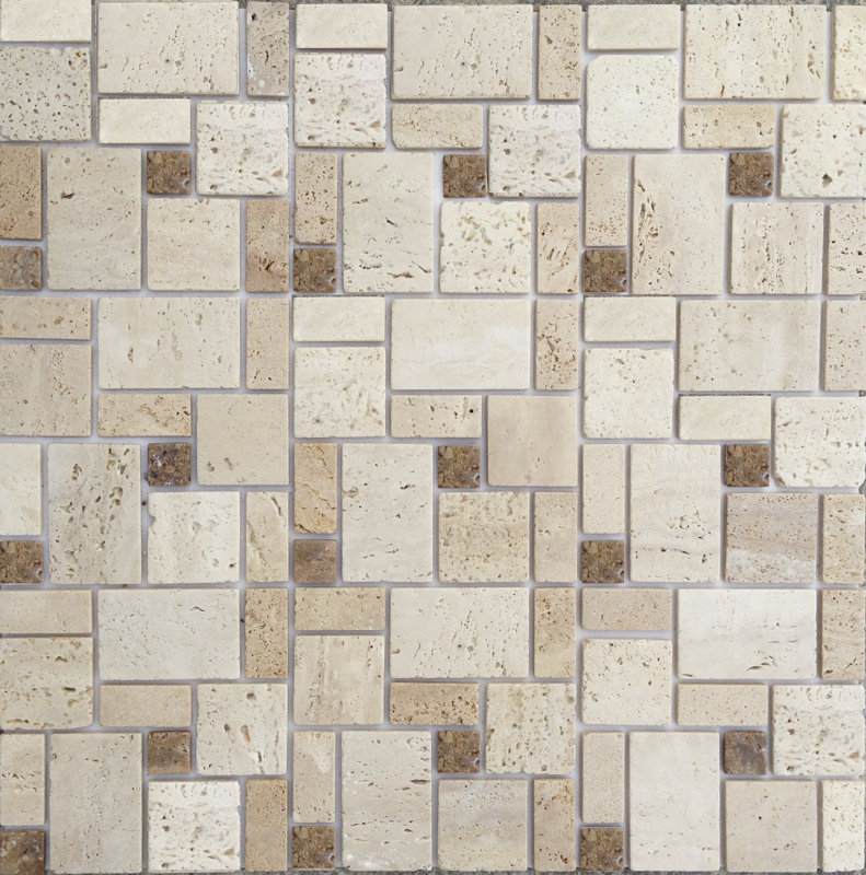 Instant Mosaic 12 X Natural Stone L Stick Tile 12 X Natural Stone L Stick Mosaic Tile