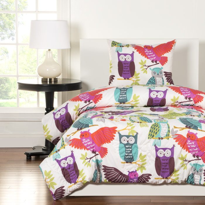 Crayola Owl Always Love You Comforter Set Reviews Wayfair